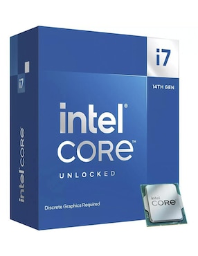 Procesador Intel BX8071514700KF con 20 núcleos