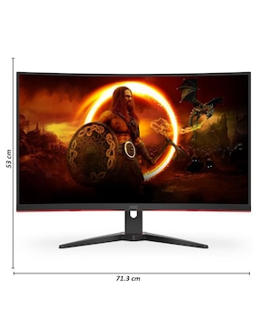 Monitor Aoc standard full HD 31.5 pulgadas C32G2ZE