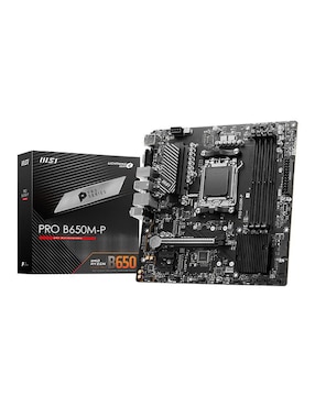 Tarjeta Madre MSI Pro B650m-p Con Procesador AMD