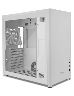 Gabinete De Computadora Yeyian Hussar YCM-ASHUS-01WH