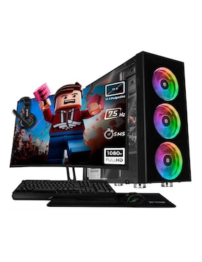 Computadora Gamer Xtreme PC Gaming Xtbrr716gbrenoirmb 23.8 Pulgadas Full HD AMD Ryzen 7 AMD Radeon Graphics 16 GB RAM 500 GB SSD