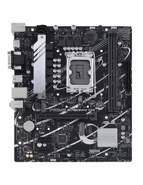 Tarjeta Madre Asus Prime B760M-K D4 compatible con procesador Intel