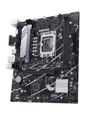 Tarjeta Madre Asus Prime B760M-K D4 compatible con procesador Intel