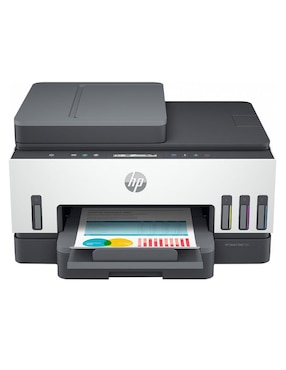 Impresora Profesional HP Smart Tank 750 De Inyección De Tinta Alámbrica E Inalámbrica A Color