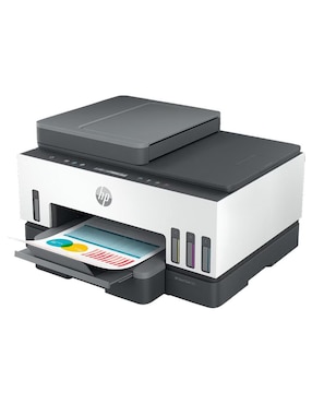 Impresora profesional Hp Smart Tank 750 de inyección de tinta alámbrica a color