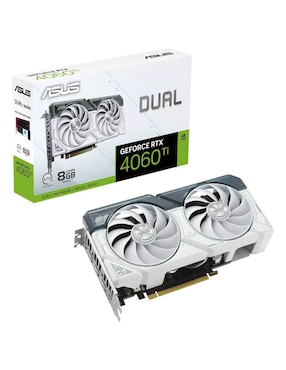 Tarjeta De Video Asus Dual RTX 4060 Ti White