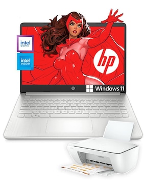 Laptop HP 14-dq0522la + Impresora 14 pulgadas HD intel Celeron intel ...
