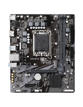 Tarjeta madre Gigabyte H610M K DDR4 compatible con procesador Intel