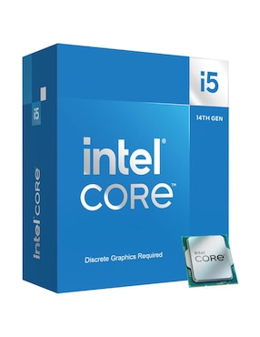 Procesador Intel Core i5 14400F con 10 núcleos