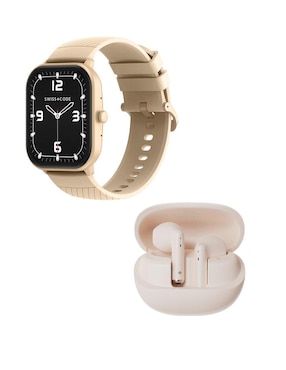 Smartwatch Swiss Code Combo Square III Amoled + Seed II unisex
