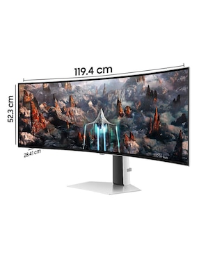 Monitor gamer Samsung standard full HD 49 pulgadas LS49CG950SLXZX