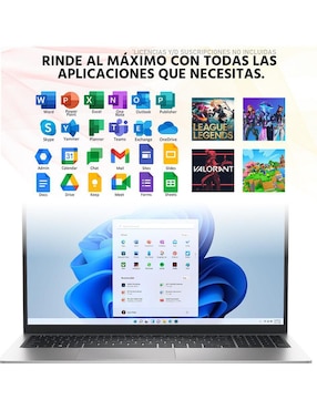 Laptop Dell Inspiron 15 3535 15.6 pulgadas Full HD AMD Ryzen 5 AMD Radeon 8 GB RAM 512 GB SSD