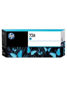 Cartucho Tinta Original HP 728 F9K17A cian