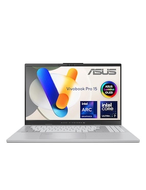 Laptop Thin & Light ASUS Vivobook Pro 15 OLED 15.6 Pulgadas 3K Intel Core Ultra 7 NVIDIA GeForce Rtx 4060 24 GB RAM 1 TB SSD