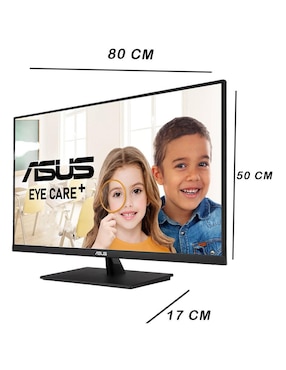 Monitor Asus standard 4K/UHD 31.5 pulgadas VP327Q