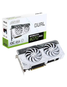 Tarjeta De Video Asus RTX4070 SUPER White OC