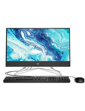 Computadora All In One HP 7F5K2LT 23.8 Pulgadas Full HD AMD Ryzen 3 AMD Radeon Graphics 8 GB RAM 512 GB SSD