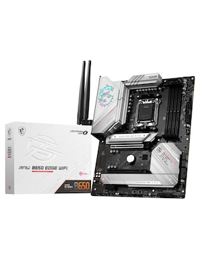 Tarjeta Madre MSI MPG B650 Edge WiFi Con Procesador AMD