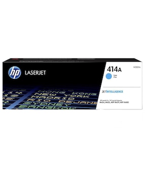 Tóner HP 414A cian