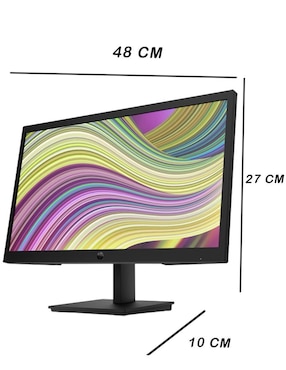 Monitor Hp standard full HD 21.5 pulgadas 64V81AA#ABA