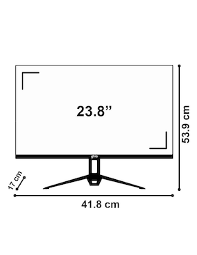 Monitor Ghia standard full HD 23.8 pulgadas MG2423