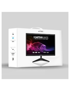 Monitor Acteck standard HD 19.5 pulgadas CAPTIVE BRITE CB195