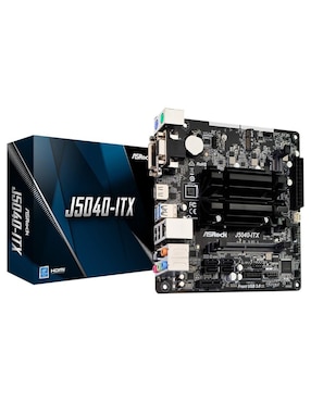 Tarjeta Madre Asrock J5040-ITX Con Procesador Intel