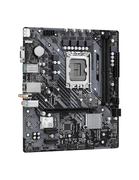 Tarjeta madre Asrock H610M/AC compatible con procesador intel