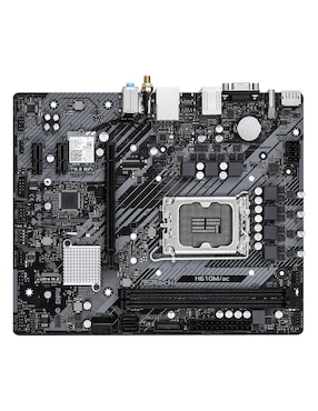 Tarjeta madre Asrock H610M/AC compatible con procesador intel