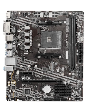 Tarjeta Madre MSI A520M-A Pro Con Procesador AMD