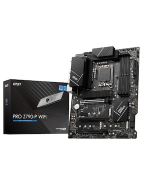 Tarjeta Madre MSI Pro Z790-P Wifi Con Procesador Intel