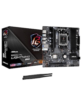 Tarjeta Madre Asrock B650mpg Lightning WIFI Con Procesador AMD