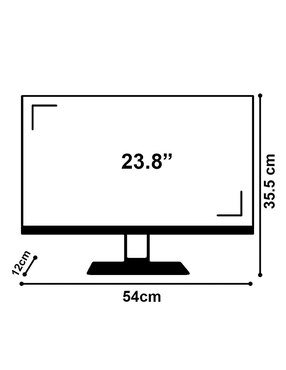 Monitor Quaroni standard full HD 23.8 pulgadas MQ24-01