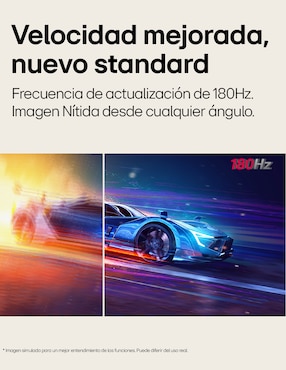 Monitor gamer Lg standard full HD 24 pulgadas 24GS60F-B.AWM