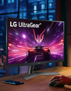 Monitor gamer Lg standard full HD 24 pulgadas 24GS60F-B.AWM