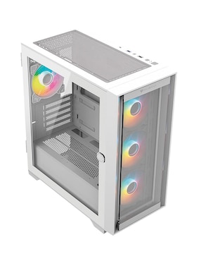 Gabinete de computadora Balam Rush Carbono Twin Mate 6000