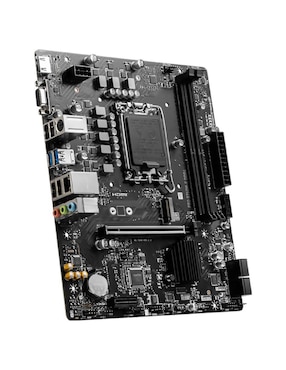 Tarjeta madre MSI Pro B760M-E DDR4 compatible con procesador Intel