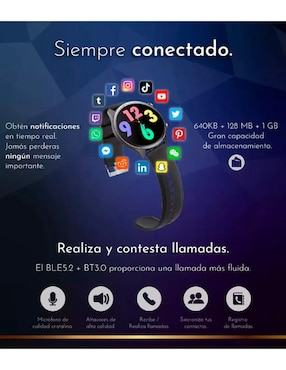 Smartwatch G-Tide R2 Pro para hombre