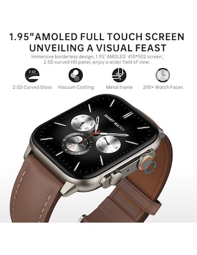 Smartwatch G-Tide S5 Pro para hombre con GPS