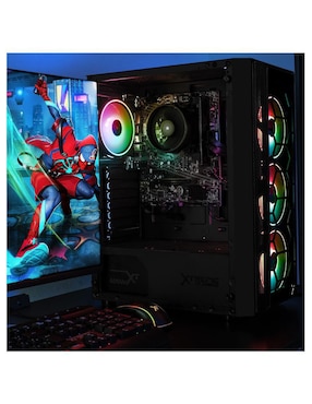 Computadora gamer Xtreme Pc Gaming XTPCR716GBRENOIRMCB 23.8 pulgadas Full HD AMD Ryzen 7 AMD Radeon Graphics 16 GB RAM 500 GB SSD