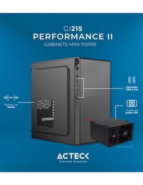 Gabinete de computadora Acteck Performance II GI215
