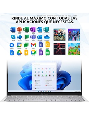 Laptop Asus Vivobook 15 15.6 pulgadas Full HD Intel Core i3 Intel UHD 16 GB RAM 512 GB SSD