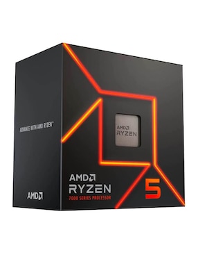 Procesador AMD Ryzen 5 7600 con 6 núcleos