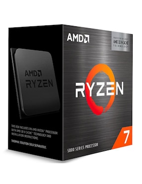 Procesador AMD Ryzen 7 5800X3D con 8 núcleos
