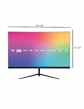 Monitor gamer Acteck standard full HD 27 pulgadas AC-935845