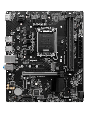 Tarjeta Madre MSI Pro H610M S Con Procesador Intel