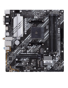 Tarjeta Madre ASUS Prime B550M-A AC Con Procesador AMD