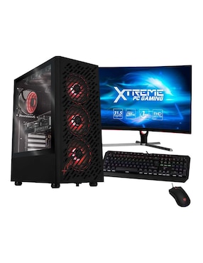 Computadora Gamer Xtreme PC Gaming XTXPGR732GB4060MAB 31.5 Pulgadas Full HD AMD Ryzen 7 NVIDIA Geforce RTX 4060 32 GB RAM 1 TB SSD