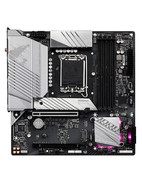 Tarjeta Madre Aorus B760M Elite Hacha Con Procesador Intel