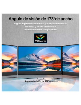 Monitor portátil Genérica standard full HD 15.6 pulgadas DM156FZ